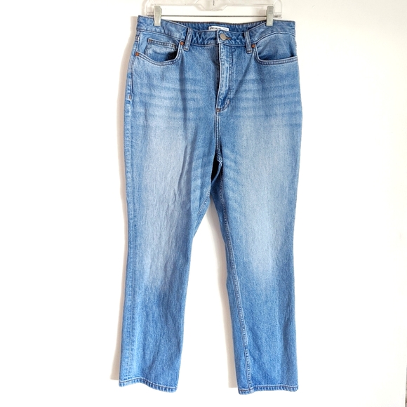 ELIZABETH AND JAMES The Vintage Straight Denim Jeans Size 16 - Picture 2 of 5